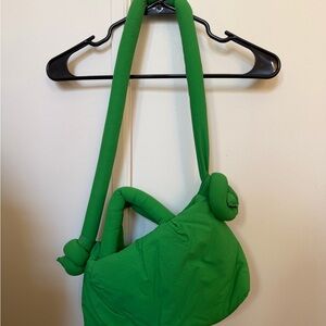 Ölend MiniOna Soft bag - Vibrant Green Shoulder Bag for Women